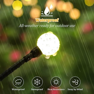 Năng lượng mặt trời Powered đom đóm vườn ánh sáng không thấm nước Pathway 6/8/10 Heads LED kỳ nghỉ trang trí ánh sáng sân vườn ngoài trời - Product Image 4