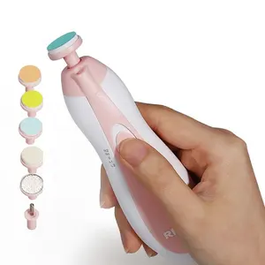 Veilige Baby Nagelknipper Set Peuter Nagelvijl Verzorging Tools Met Led Licht Elektrische Baby Nail Trimmer Voor Pasgeboren