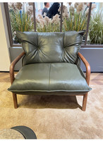 Fauteuil simple en bois massif de fabrication chinoise avec dossier rembourré, fauteuil d'appoint pour salon