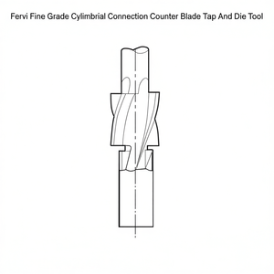 Outil de taraudage et de filetage cylindrique de précision Fervi - Product Image 2