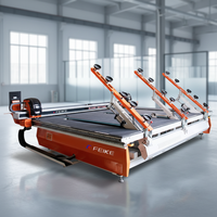 Coupe-verre CNC à moteur de haute précision 380V 8kw avec servomoteur pour une précision de 0,20 mm