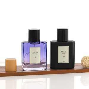 Botella de Perfume de Vidrio Recargable de 50 ml con <span class=keywords><strong>Atomizador</strong></span> para Cosméticos y Fragancias - Product Image 3