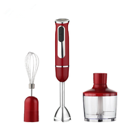Mélangeur à main 400W appareils de cuisine mélangeur à main par Immersion avec bol à découper fouet tasse de 600ML