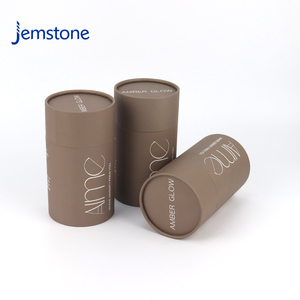Emballage en tube de papier cylindrique en carton kraft personnalisé pour le stockage de grains de café en détail avec revêtement de qualité alimentaire - Product Image 3
