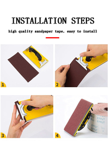 <span class=keywords><strong>กระดาษทราย</strong></span>ซิลิคอนคาร์ไบด์กันน้ำแบบม้วน ขนาด 100 มม. ความละเอียด 60-800 กริต สายขัดแบบเปียก ขนาด 50-150 มม. สำหรับเครื่องขัดเงา พร้อมอะแดปเตอร์ แบบ OEM - Product Image 4