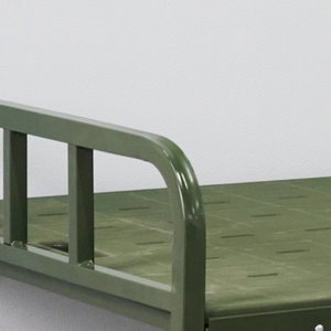中国户外现成现货OEM折叠床绿色金属钢架床 - Product Image 6