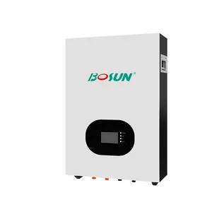 Bosun 4,8 кВтч 9,6 кВт 5,12 кВтч 10,24 кВтч литий-ионный Аккумулятор LiFePO4 для хранения солнечной энергии дома