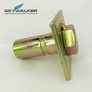 Staal prefab gegalvaniseerde plaat vierkante lood grondanker met hefvoet, gemaakt in China, ISO9001:2015/CE, draagvermogen 1300-32000 kg - Product Image 4