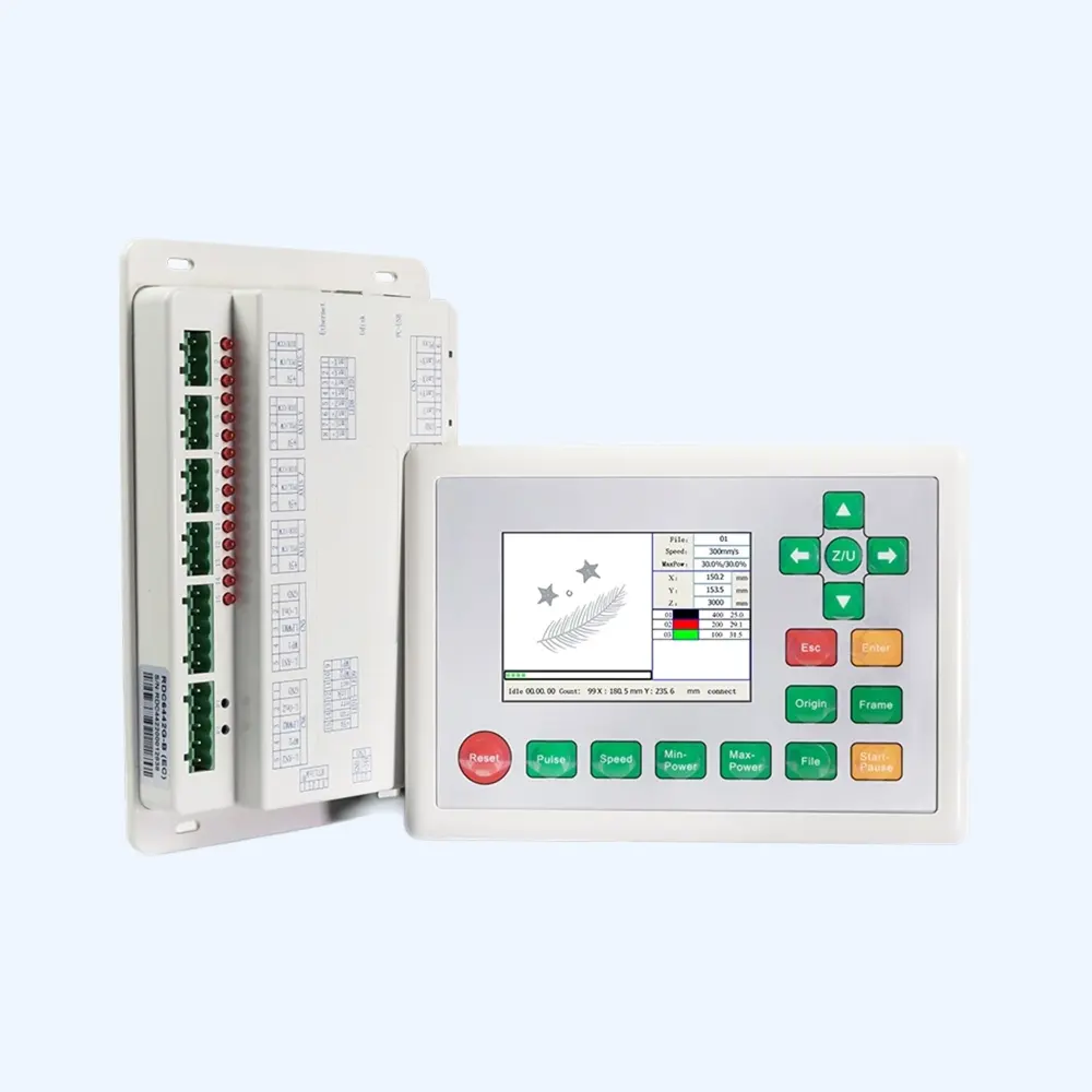 Good-เลเซอร์Ruida RDC6442G CO2 เลเซอร์ControllerสําหรับCO2 เลเซอร์แกะสลักเครื่องตัดKey Flim/เมนบอร์ด/แผง