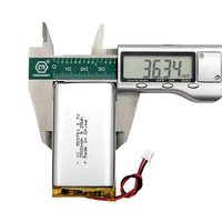 Baterai OEM 953761 2500mAh 3.7V Baterai Lithium Polymer Isi Ulang Li-Po untuk Perangkat Rumah Pintar CE RoHS UN38.3