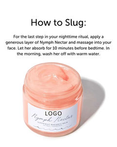 Masque de nuit hydratant et anti-âge Bliw Private Label, crème <span class=keywords><strong>baume</strong></span> éclat aux superfruits, fruits de mer, superbaies et vitamine E - Product Image 5