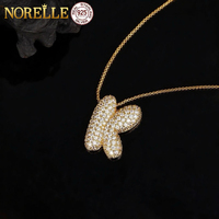 2025 bijoux fins à la mode 26 lettres Style Hip Hop pendentif collier 925 argent et or pour hommes et femmes collier Moissanite