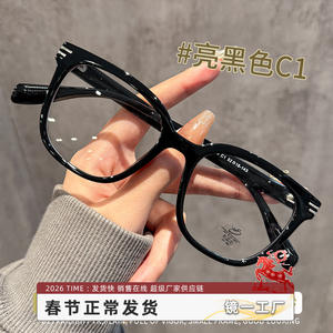 Montures de lunettes surdimensionnées Danyang 27013, monture complète, verres en acétate, protection contre la lumière bleue, style unisexe - Product Image 5