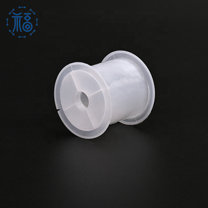 Tiêu chuẩn 52mm trắng nhựa bobbin linh hoạt tay quanh co spool cho chủ đề thủ công và dây Kỹ Thuật đơn đặt hàng tùy chỉnh ngay lập tức - Product Image 1