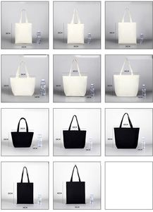 Sacs fourre-tout promotionnels écologiques personnalisés de style classique avec logo imprimé en sérigraphie, couleurs mélangées - Product Image 5