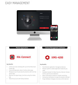 10-1インチ Android WIFI 室内ステーション DS-KH9570-WTE1 Hik スマートホーム IP ビデオインターホンモニター - Product Image 5