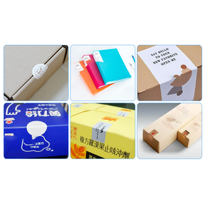 Ngang gấp carton giả mạo bằng chứng tự dính máy dán nhãn, bán tự động gó<span class=keywords><strong>c</strong></span> phải máy dán nhãn - Product Image 6