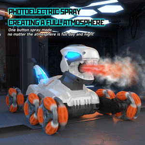 Muiltfunctional Rc Animal Toys Niños Simulación eléctrica Seis ruedas Spray Dinosaurio <span class=keywords><strong>Robot</strong></span> Juguetes <span class=keywords><strong>Control</strong></span> remoto Regalos geniales para niños - Product Image 3