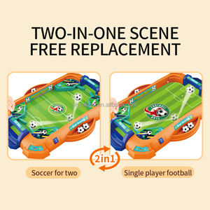 Jouet d'intérieur pour enfants petit coup de football <span class=keywords><strong>contre</strong></span> jeu de société enfants Sport jeu de table Football jouets fête de famille Table de football - Product Image 3