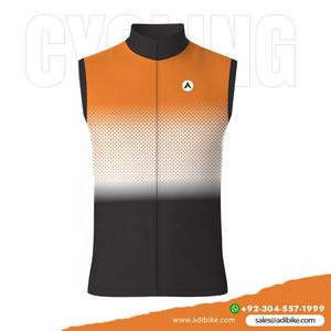 Personnalisable Respirant Coupe-Vent Maillot De Cyclisme Grande Taille Sans Manches Conception Personnalisée Logo Imprimé Techniques Fournisseurs En Gros - Product Image 2