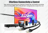 Écran LED géant d'intérieur AOWEICON P1.875, écran LED couleur pleine résolution, grand écran LED mural d'intérieur, écran LED 4K 8K