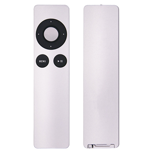 Télécommande pour <span class=keywords><strong>Apple</strong></span> <span class=keywords><strong>TV</strong></span> MC377LL/A 1/<span class=keywords><strong>2</strong></span>/3/4, A1294 A1218/MA711 A1378/MC572 A1427/MD199 A1625/MGY52/MLNC2 A1842/MQD22, Argent - Product Image 1