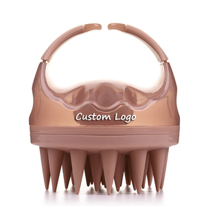 موزع شامبو أيوني احترافي مع مدلك لفروة الرأس وفرشاة شعر مخصصة من قش القمح - Product Image 1