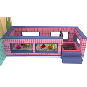Équipement de jeu intérieur : Ensemble de jeux souples, bac à sable, piscine à sable pour aire de jeux intérieure de centre commercial - Product Image 1