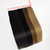 Extensions de cheveux humains de haute qualité, double trame, cuticules alignées, qualité européenne, tissage Genius