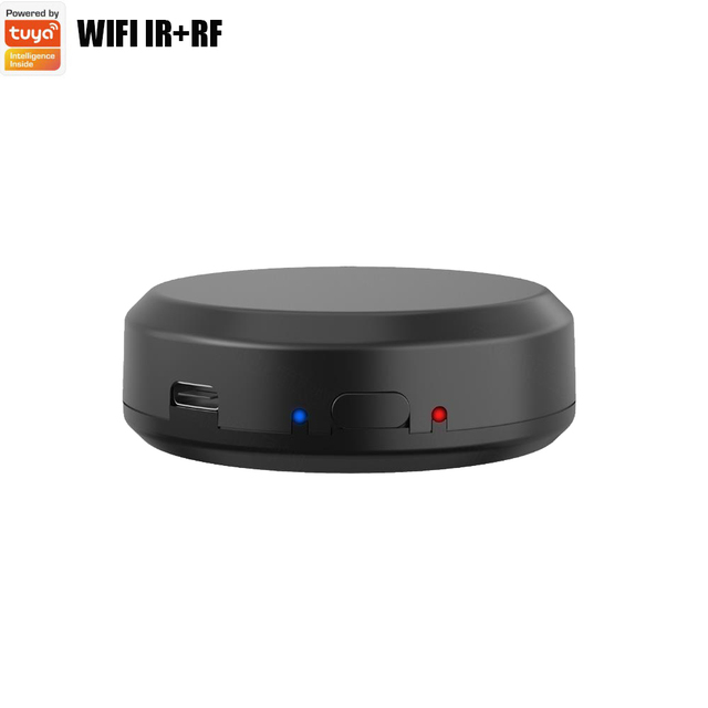 Tuya Wifi IR RF433/315 mhz Remote Control Universal Infrared Works With Smart Home Control for Voice Control