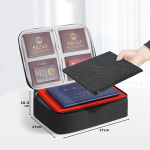 Multi Functional Waterproof Document Storage Bag Large Capacity Travel Passport Organizer Handbag For Trip - Product Image 4