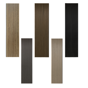 Design De Parede Interior Painéis Acústicos De Madeira Natural <span class=keywords><strong>Soundproofing</strong></span> Baixo MOQ Atacado - Product Image 2