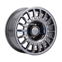 Rines Todoterreno Negros de Aleación de Aluminio Forjado de 16-18 Pulgadas para Land Cruiser, Venta al Por Mayor de Fábrica TRUCKLION, OEM/ODM