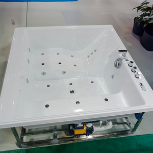 Jacuzzi de Lujo para Exteriores <span class=keywords><strong>Bestway</strong></span> Dominica, para 2-3 Personas, Acrílico, con Hidrojets, Ozono, 8 Jets, Diseño Moderno y Ecológico para Hoteles - Product Image 6