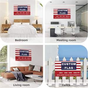 Bandera de las Islas <span class=keywords><strong>Canarias</strong></span> con Doble Penetración de Poliéster, Impresión Digital, Portátil, Personalizada, para Exteriores - Product Image 2