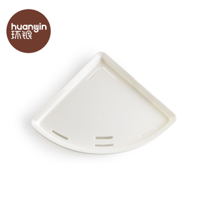 Étagère murale en pvc amovible, petit triangle de salle de bain, coin de douche, dispositif mural flottant pour la maison, 1 pièce - Product Image 2
