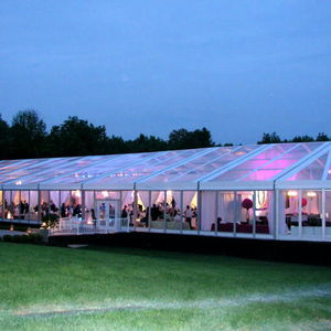 Tente de réception en aluminium transparente imperméable en PVC pour hôtel, grande tente transparente pour événements de 1000 places assises, mariage, église - Product Image 1