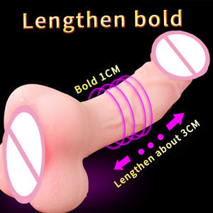 Hot Sale TPE Dual Purpose Dildo Soft Simulation Hohl Doppelkopf Penis Vagina Gerät für männliche weibliche Masturbation Sexspielzeug - Product Image 2