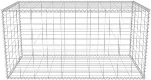 VidaXL <strong>Gabion</strong> Basket Welded Steel Mesh Cage Retaining <strong>Wall</strong> Fencing Rock/Stone Barrier Plant Protector Root Guard - Product Image 5