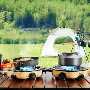 Xách Tay Có Thể Gập Lại Ngoài Trời Kép <span class=keywords><strong>Burner</strong></span> Bếp Gas 2500W Công Suất Cao Duy Nhất <span class=keywords><strong>Burner</strong></span> Cho Cắm Trại Du Lịch Và Ngoài Trời Propane <span class=keywords><strong>Burner</strong></span> - Product Image 6