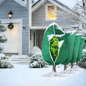 6 couvertures de protection contre le gel <span class=keywords><strong>pour</strong></span> <span class=keywords><strong>plantes</strong></span>, de tailles variées, réutilisables, respirantes, avec cordon de serrage, <span class=keywords><strong>pour</strong></span> l'hiver, <span class=keywords><strong>pour</strong></span> <span class=keywords><strong>plantes</strong></span>, arbres, arbustes - Product Image 4