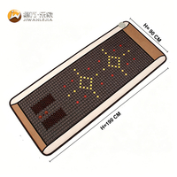 Matelas chauffant personnalisé Jiwan Lejia avec pierres hexagonales de tourmaline pour massage et bien-être en spa et club