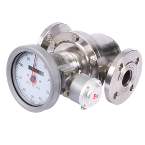 Kfbst เครื่องวัดการไหลของ4-20mA 4.0MPa ดิจิตอล, เครื่องวัดอัตราการไหลของน้ำมันเกียร์ดีเซลเหล็กหล่อความหนืดสูงพร้อมรีเซ็ทตัวชี้ - Product Image 3