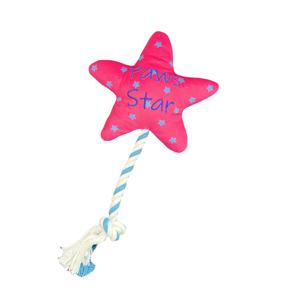 Jouet en peluche en forme de <span class=keywords><strong>ballon</strong></span> d'anniversaire <span class=keywords><strong>pour</strong></span> <span class=keywords><strong>chien</strong></span> <span class=keywords><strong>avec</strong></span> <span class=keywords><strong>corde</strong></span> en coton et remplissage recyclé - Product Image 3