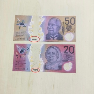 Aud 20 50 100 Úc Polymer Prop tiền cho ngoài trời quay phim - Product Image 5