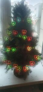 Tấm Nhiễu Xạ Trái Tim Tình Yêu Tự Làm-Chương Trình Laser Đám Cưới Ngọt Ngào Vui Nhộn Xem Trái Tim Chụp Ảnh Pháo Hoa Trái Tim 15X15 Cm - Product Image 5