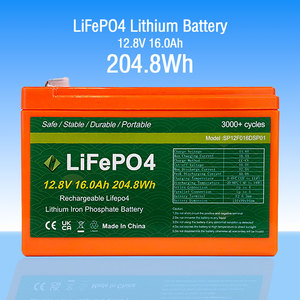 EBAK sistem surya, penyimpanan energi rumah stasiun daya sel Lithium besi fosfat 12.8V 16ah paket baterai Ion Lithium - Product Image 2