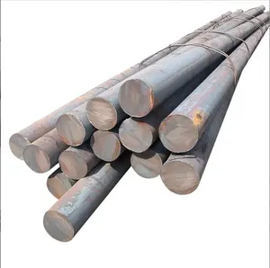 Hot Rolled Steel Carbon Round Bar Rod S45c Sae1045 Sae1020 Carbon Steel Mild Steel Round Bar For Sale