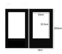 Tableau électronique de menu de boissons illuminé par LED pour la page de couverture de boîte de nuit et de KTV de barre avec la liste de thé pour des affaires et des cadeaux promotionnels