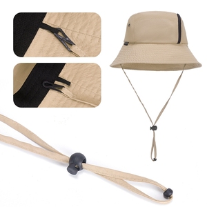 New Arrival Custom Plain Fashion Black Camping Bucket <b>Hat</b> <b>Sun</b> Protection Quick Dry Climbing Fisherman <b>Hat</b> for Women <b>Men</b> - Product Image 4